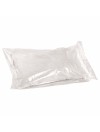 Sacchetto cuscino / coperta in politene trasparente ( spessore 5 micron ) con chiusura minizipp.